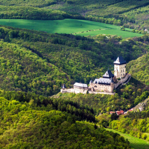 Vyhlídkový let na karlštejn