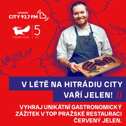 V LÉTĚ NA HITRÁDIU CITY VAŘÍ JELEN: vyhraj unikátní gastronomický zážitek