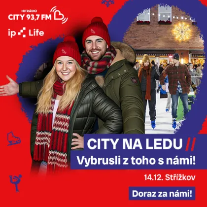 CITY NA LEDU: Vybrusli z toho s námi a vyhraj vstupy na pražská kluziště! ⛸❄️