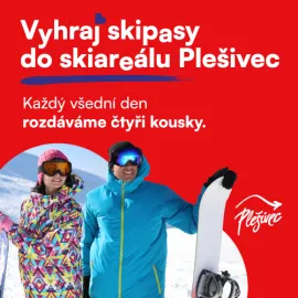 City kvíz: vyhraj 4 skipasy do Skiareálu Plešivec 🎿❄️