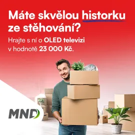 📦 Stěhovací historky: vyhraj OLED televizi Samsung!