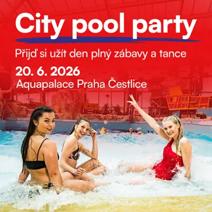 🤪 NEPOUŽITELNÍ: Buď úplně mimo a vyhraj rodinnou vstupenku na City Pool Party!