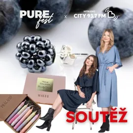 Vyraž na PURE fest se super balíčkem, který vyhraješ v Odpolední show
