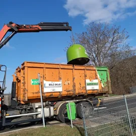 Dynamický svoz skla Praze ušetřil dva miliony korun