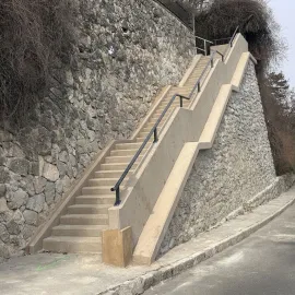 Další schodiště na Barrandově je upraveno