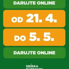 Jarní potravinová sbírka startuje