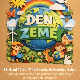 Den Země v parku na Pankráci startuje v úterý dopoledne