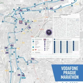Jak omezí Vodafone Maraton Praha dopravu v okolí Vltavy?