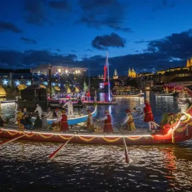 Svatojánské slavnosti Navalis s koncertem na Vltavě