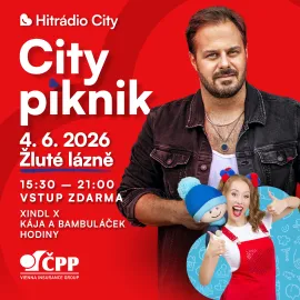 City Pikniky jsou zpátky! Dorazte na Xindla X, Hodiny a rodinné odpoledne zdarma