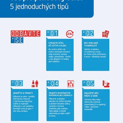Odbavte se... Letiště Praha radí, jak hladce odletět na dovolenou