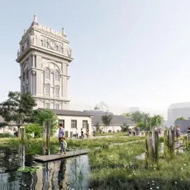 Na Vinohradech pokračuje rekonstrukce centra Hydropolis