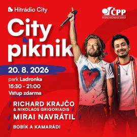 Léto s Hitrádiem City vrcholí. Poslední City Piknik ovládne Ladronku