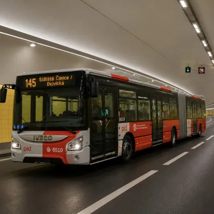 V sobotu vyjede poprvé tunelbus, jezdit bude Blankou