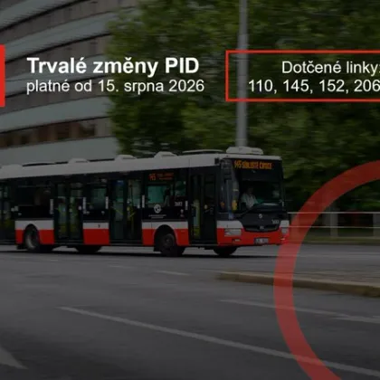 Změny v provozu a nasazení autobusů PID