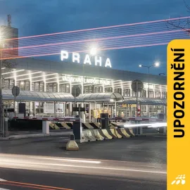Další omezení cestou na Letiště Praha