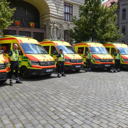 Pražští záchranáři mají nové vozy