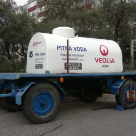 Havárie vody v Dolních Počernicích