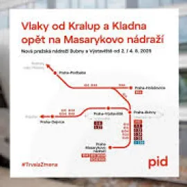 Otvírá se nová stanice Praha Bubny, po týdnu i Masaryčka