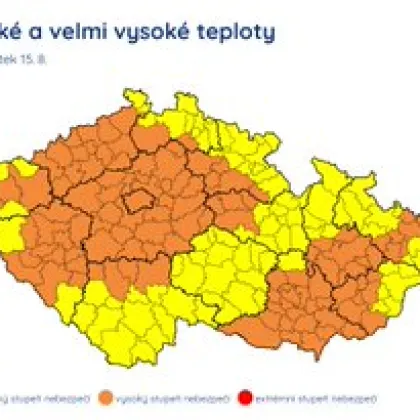 Čeká nás vlna veder, závěr týdne bude horký