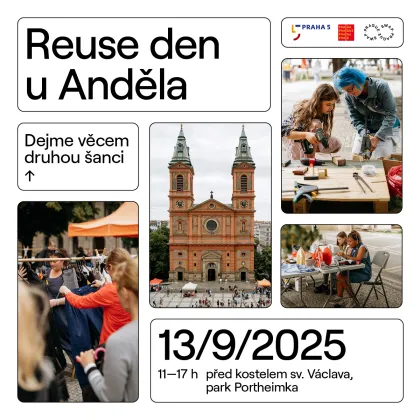 Dejme věcem druhou šanci v sobotu na Andělu