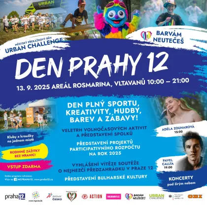 Praha 12 zve na rodinný den se sportem a zábavou