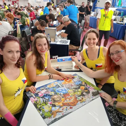Úspěch na šampionátu ve skládání puzzle, Czech Puzzlequeens jsou špička
