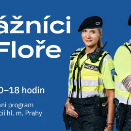 Strážníci na Floře předvedou techniku i práci se zvířaty