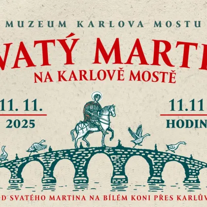 Svatý Martin v Muzeu Karlova mostu