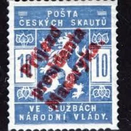 Boj za svobodu a demokracii na poštovních známkách