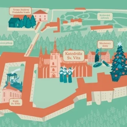Vánoční putování Pražským hradem, program na celý prosinec