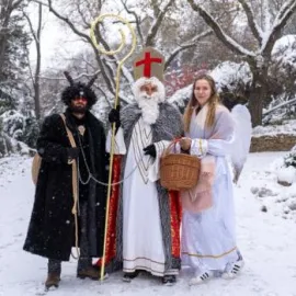 Do Zoo Praha dorazila mikulášská družina