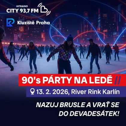90’s párty na ledě v Karlíně