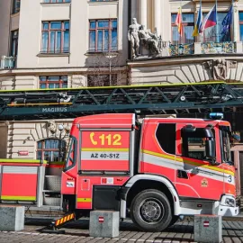 Pražští hasiči představili novou techniku