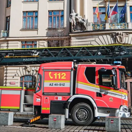 Pražští hasiči představili novou techniku