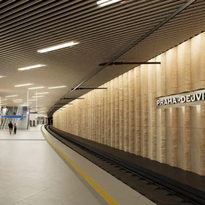 Jak bude vypadat železniční stanice Praha Dejvice?