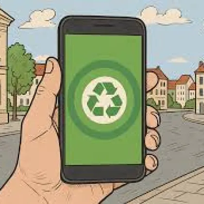 Recykluj mobil na Praze 6