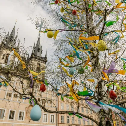 Centrum Prahy ožívá oslavou jara a Velikonoc