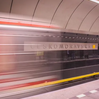 Stanice metra Českomoravská je otevřena