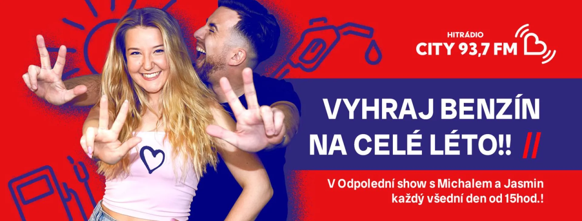Natankuj na celé léto s Hitrádiem City