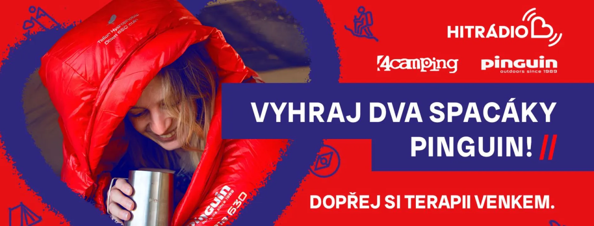 TERAPIE VENKEM: vyhraj spacáky pro celou rodinu v hodnotě přes 16.000 korun 