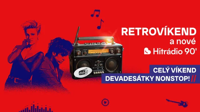 Retrovíkend s novým Hitrádiem Devadesátka
