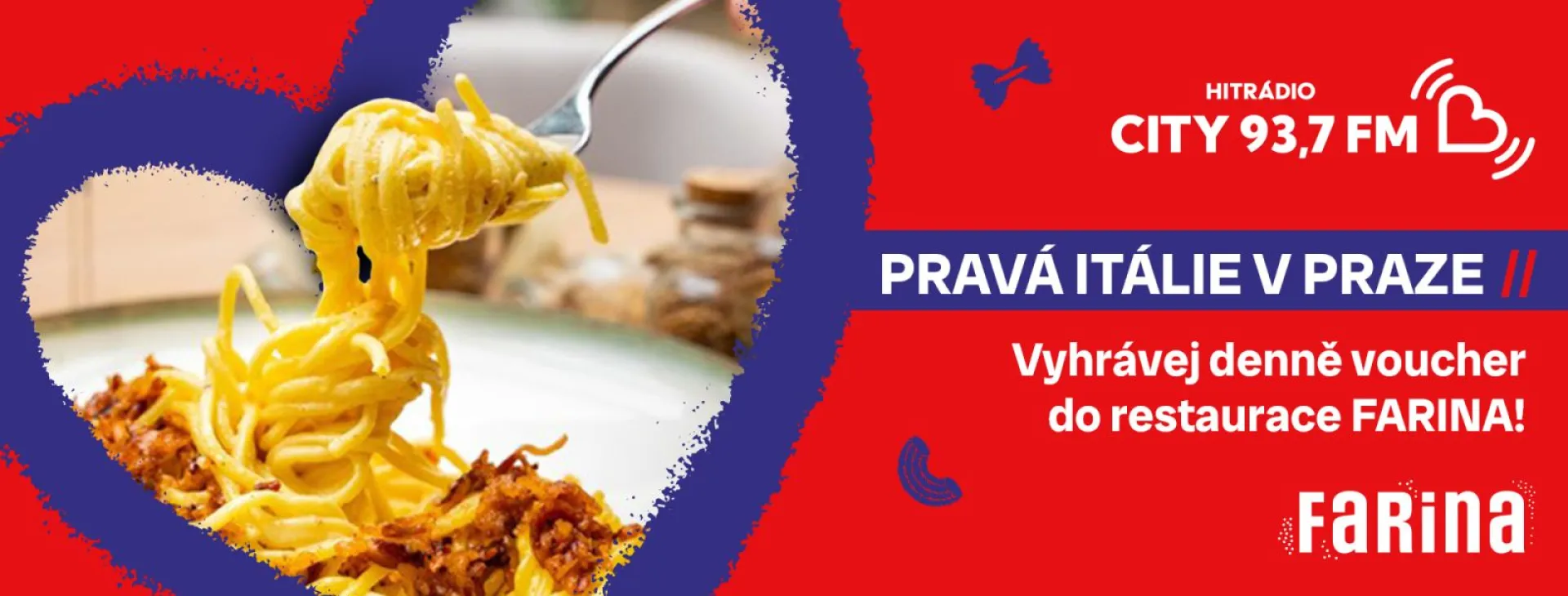 ITÁLIE ZA OPRAVDOVOU ITÁLII: vyhraj voucher v hodnotě 2 000 korun do restaurace FARINA