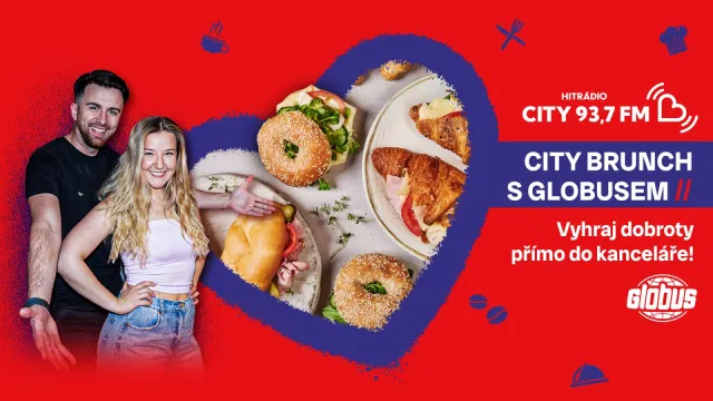 CITY BRUNCH S GLOBUSEM: Vyhraj dobroty přímo do kanceláře!