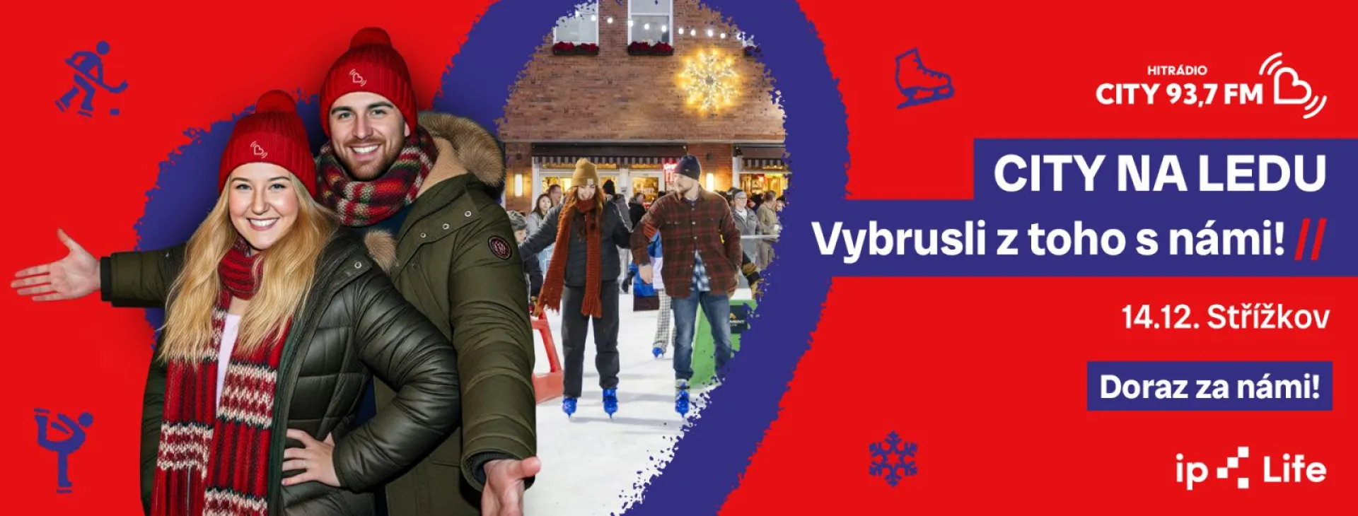 CITY NA LEDU: Vybrusli z toho s námi a vyhraj vstupy na pražská kluziště! ⛸❄️ 