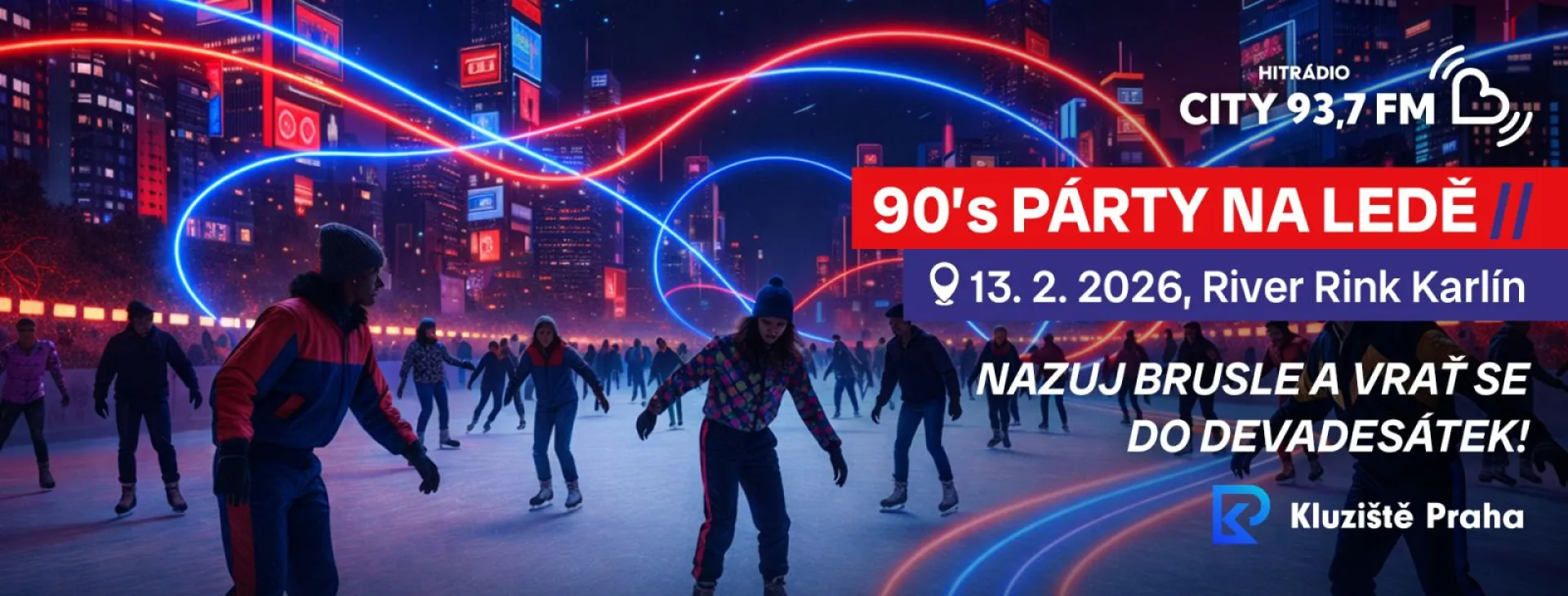 90's Párty v Karlíně