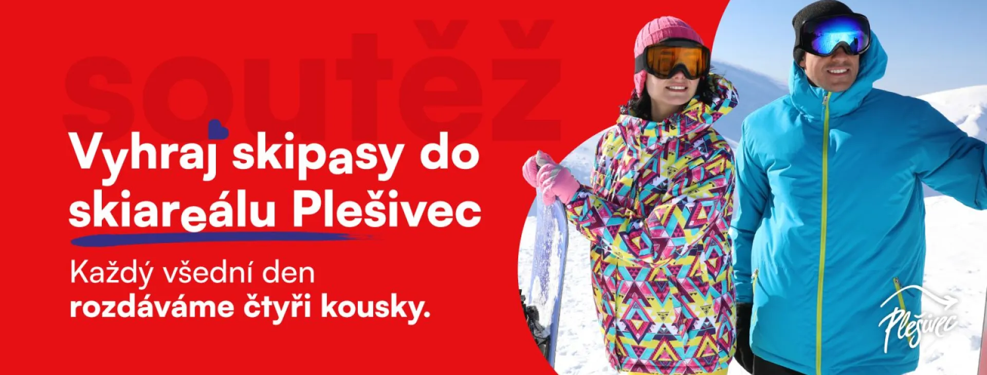 City kvíz: vyhraj 4 skipasy do Skiareálu Plešivec 🎿❄️ 