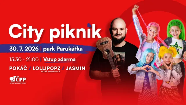 Na Pokáče, Lollipopz i Jasmin zdarma? City Piknik pokračuje