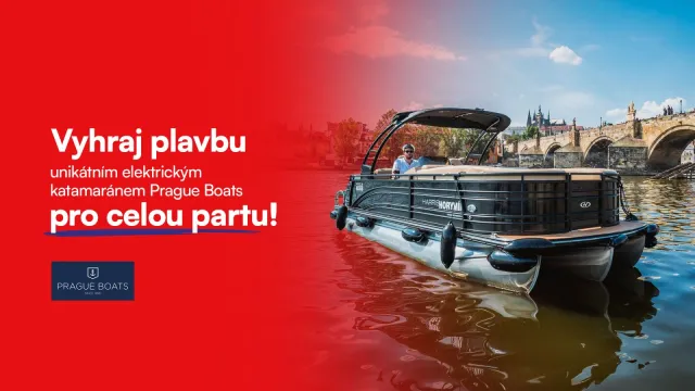 Vyhrajte si zážitek na Vltavě s Hitrádiem City a Prague Boats!