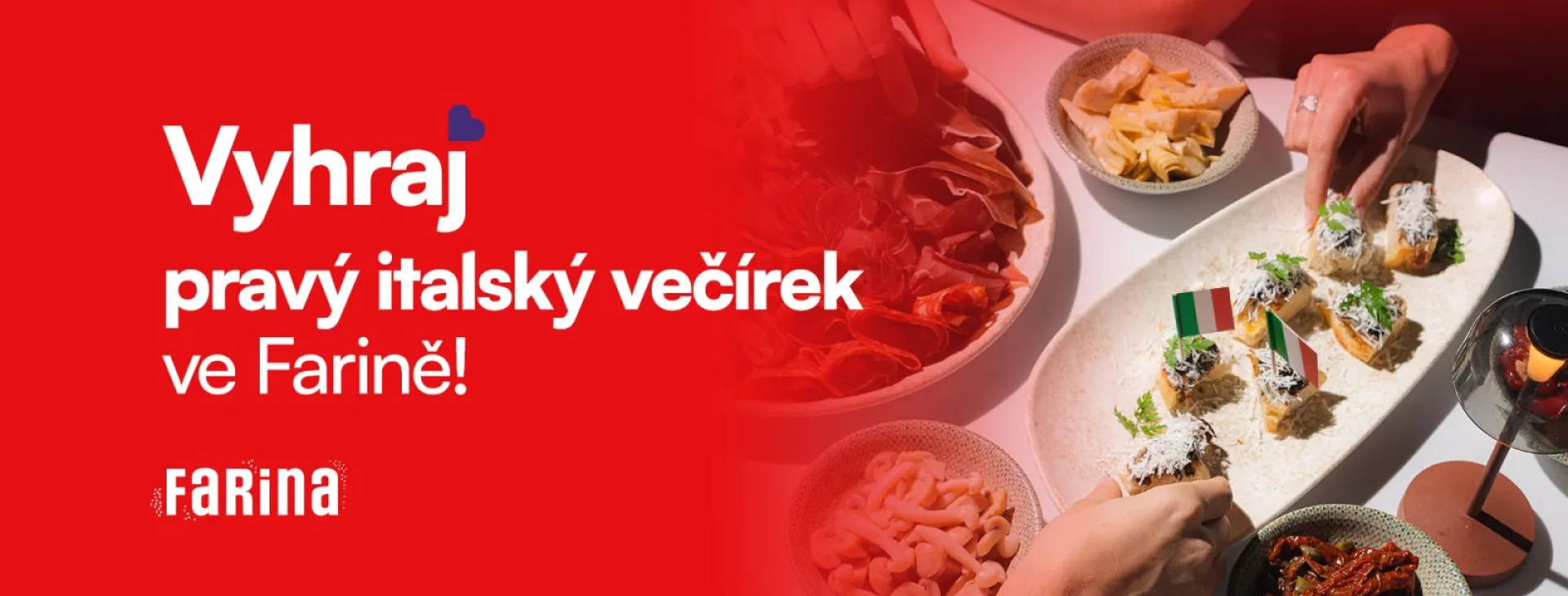 Vyhraj si vánoční večírek ve Farině!
